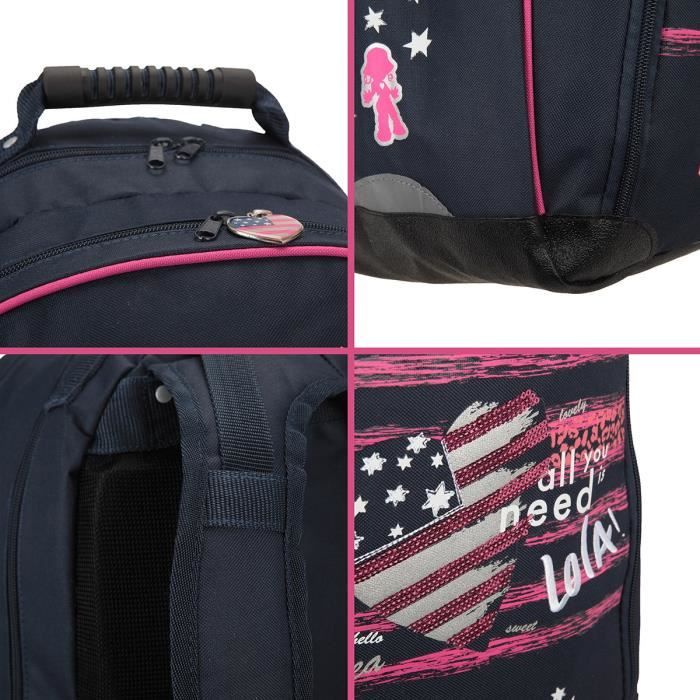Cartable a roulette lola discount espeleta