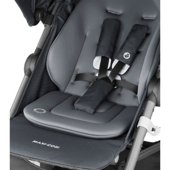 MAXI COSI Poussette compacte GIA 4 roues De la naissance a 4 ans Essential Graphite Cdiscount Puericulture Eveil bebe