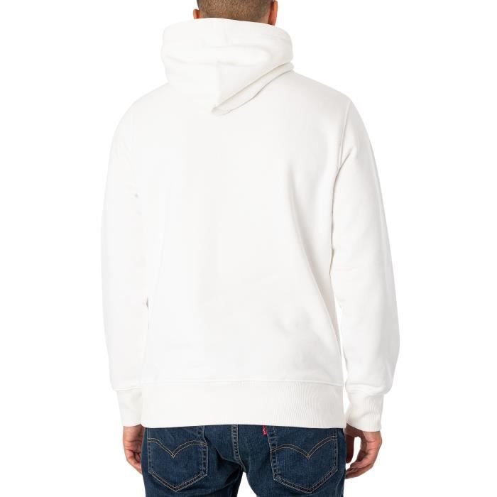Pull à Capuche Homme GANT XL Ivoire - Avec Poche - Coton - Occasion Bon état