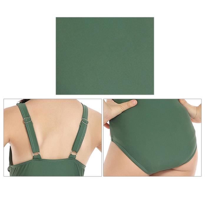 Maillot de bain 1 pièce natation Fille enfant, Vega lys marine