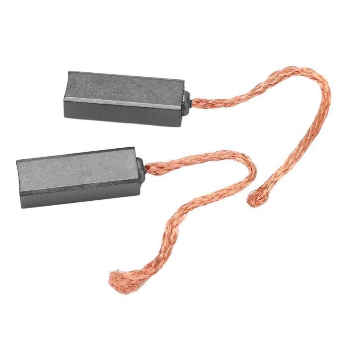 Vhbw 2x Balais de charbon pour moteur remplacement pour Bosch
