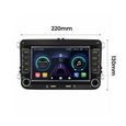 GEARELEC Autoradio Android 7 Pouces pour VW avec GPS Navigation WiFi Bluetooth RDS FM AM 2GO+32GO-3