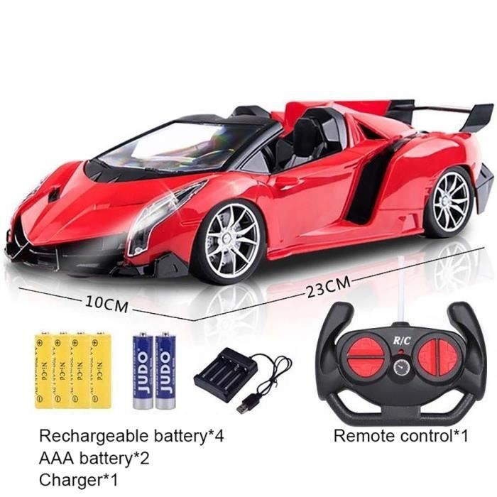 Lamborghini Voiture TÃ©lÃ©commandÃ©e Batterie Rechargeable Voiture