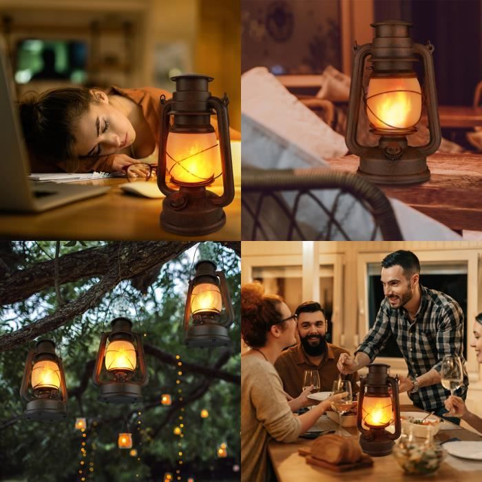 Lanterne LED style Tempête - Luminaires extérieur - Achat & prix
