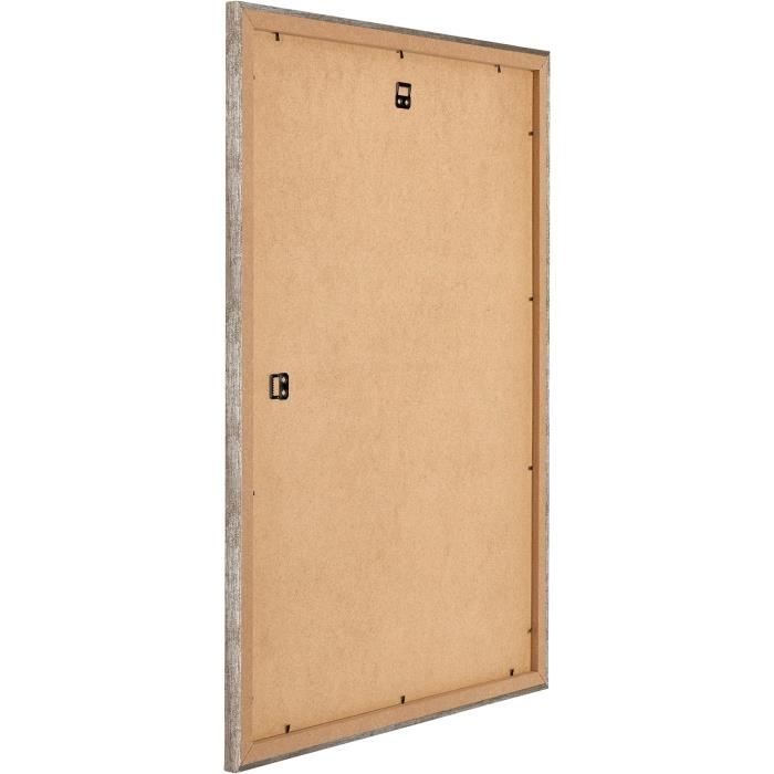 Cadre Photo 62x93 cm - Métal Vintage - MDF - Pisa