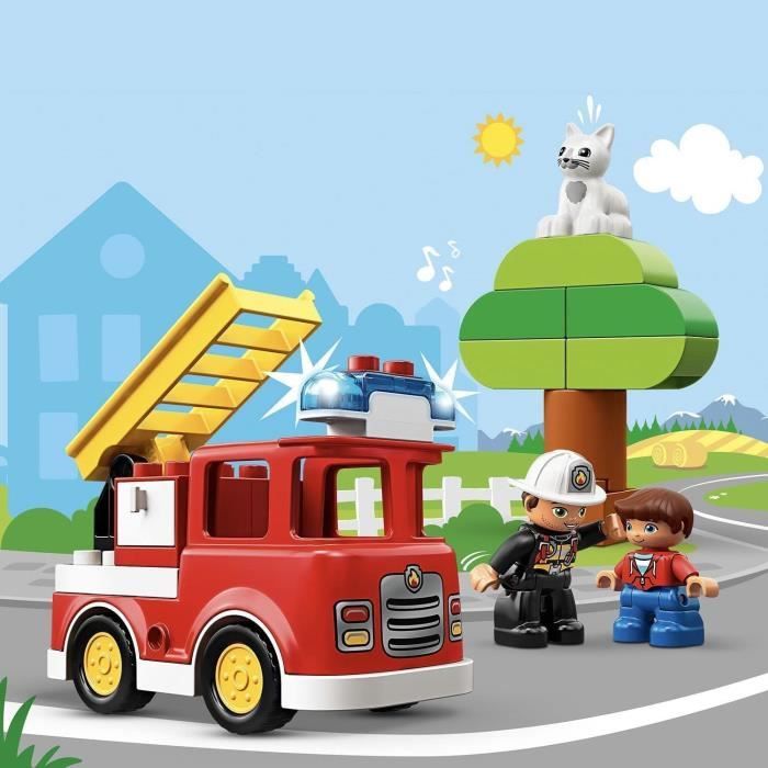 LEGO 10901 Duplo Town Le Camion De Pompiers Jouet pour Enfants 2