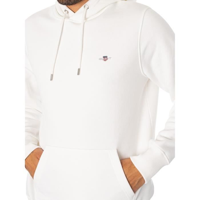 Sweat à capuche épais GANT Homme Col capuche Manches