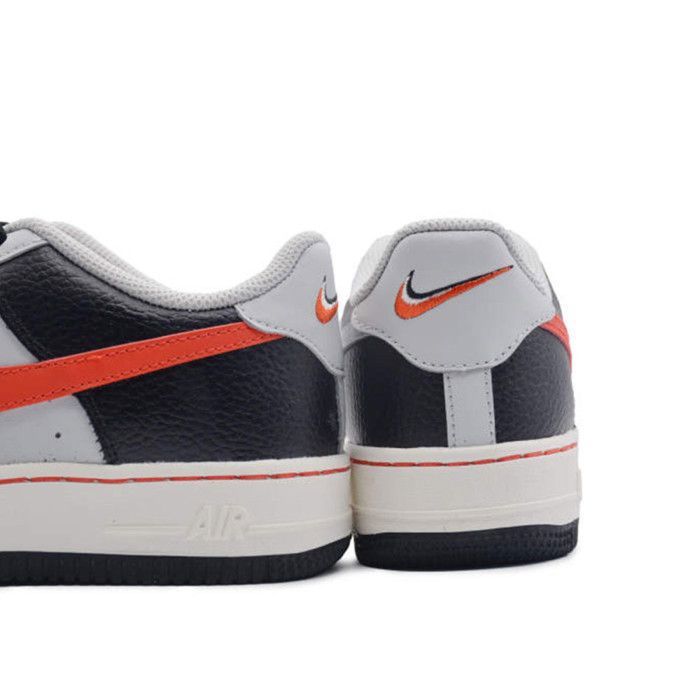 Chaussures Nike Air Force 1 EMB JR DJ9993 001 Noir Cuir Noir Cdiscount Chaussures