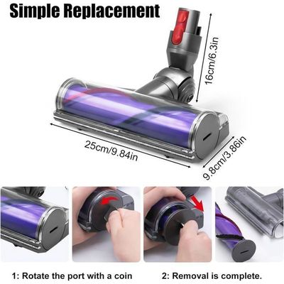 Pièces de rechange pour robot aspirateur LEFANT-M3 avec brosse principale, lingettes, brosses latérales et filtre HEPA (B