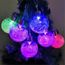 Artisanat Boule De Noel Led Transparent Boule Led Boule De Neige Suspendus Pendentifs Artisanat Decorations De Noel Youyoako3050 Achat Vente Boule De Noel Cdiscount
