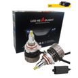 Lot de 2 Ampoules LED H7 12V 100W 20000lm Can-Bus 360 degrés Kit de Conversion-0