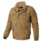 Blouson Homme uni en coton - MOBIGARLAN - Kaki - FBC167