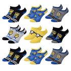 Chaussettes - OZABI - Les Minions - Pack de 9 paires - Garçon - Tailles variées - Coton, polyester, élasthanne