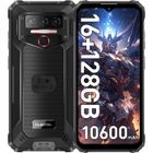 OUKITEL WP23 Pro Smartphone Robuste 6.52" 128 Go 13MP 10600mAh Android 13 IP68 Telephone 4G Double SIM NFC GPS - Noir