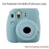 Bleu - Sac de rangement coloré étuis d'appareil photo adapté pour Polaroid Instax Mini 8-8 + 9, housse de tra