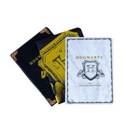 Lot de 3 Petits Carnets de Notes Harry Potter Blason Poudlard A6 Unique