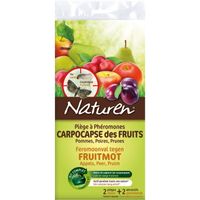 NATUREN - Pièges à phéromone pour fruits - Kit complet : 2 pièges pré-englués + 2 capsules de phéromones