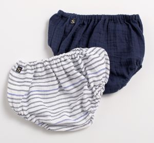 BLOOMER - CACHE-COUCHE LOT DE 2 BLOOMERS - TAILLE 3-6 MOIS