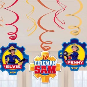 Decoration Anniversaire Sam Le Pompier Cdiscount