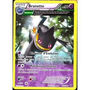 CARTE A COLLECTIONNER carte Pokémon 32-108 Branette 90 PV - RARE XY 6 Ci