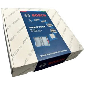 DOUILLE DE TOURNEVIS Bosch Accessories Pick & -Click Kit 061599765E Jeu