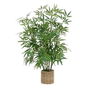 FLEUR ARTIFICIELLE Eazy Living Plante Artificielle Bambou H100 cm