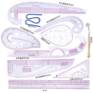 13pcs//Set Règle Française Courbe Pour Coudre Tailleur