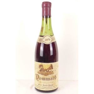 VIN ROUGE pommard derats-dumay  rouge 1978 - bourgogne