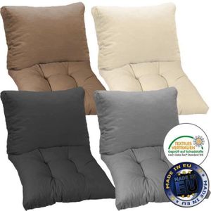 avec remplissage de noyau en éponge antidérapant Coussin de chaise de jardin à dossier haut coussin de chaise de douceur durable Coussin de chaise de jardin avec remplissage de noyau en éponge antidérapant Coussin de chaise de jardin à dossier haut coussin de chaise de douceur durable Coussin de chaise de jardin