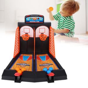 NOEARR Jouet de Basket-Ball de Bureau Mini Panier de Basket Mini Table de Basketball Jeux D/'arcade Game à 2 Joueurs Jeu de Société Interactif Jeu de Jouets de Catapulte pour Enfants