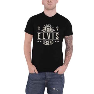 Elvis Presley homme affiche sous Licence Adulte T-Chemise Toutes Les Tailles