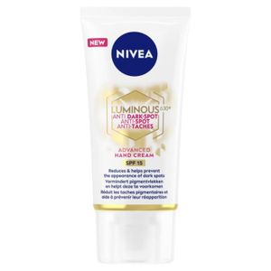 SOIN MAINS ET PIEDS Pack de 3 - NIVEA - Crème Mains Correctrice Luminous630® FPS15 50 ml