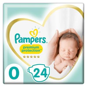 COUCHE PAMPERS Premium Protection - Couches New born T 0 