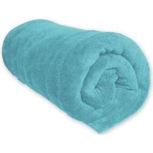 Bleu C/âlin Couverture Polaire Microfibre Beige Clair 220x240 cm COM8B