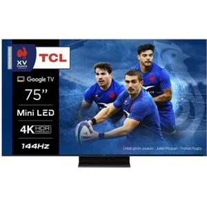 Téléviseur LED Téléviseur QLED TCL 75MQLED80 - 190 cm - Blanc - HDR - Smart TV