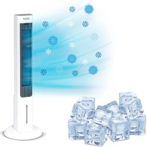 CLIMATISEUR MOBILE ARTIC AIR POWER TOWER climatiseur mobile 3 niveaux  Blanc