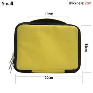 FIXATION PROJECTEUR Small Yellow Sac de rangement pour budgétaire gris portable étanche accessoires de projection outils de l,FIXATION VIDEOPROJECTEUR