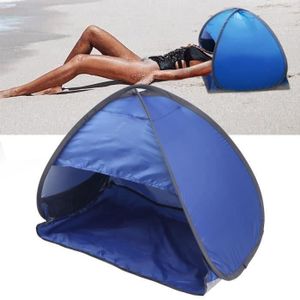ABRI DE PLAGE RUNING-Tente portative d'appui-tête de protection du UV de tente d'appui-tête de plage pour le pique-nique extérieur HB013