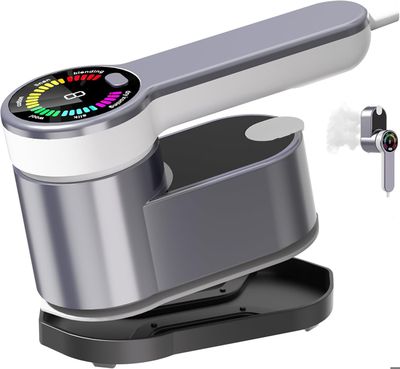 Defroisseur Vapeur Fer à Repasser Vertical, 1200W Mini Voyage Vapeur Steamer Avec 120ml Reservoir Eau Defroisseur Vapeur Rotatif A 180 2 In 1 Vap 99329371
