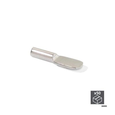 Lot De 50 Supports En Cuillere D 5 Mm Pour Etagere En Bois