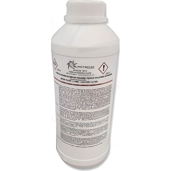 Chlorure Ferrique 40% (Perchlorure De Fer) - Bidon 10 Litres - Neuf Pour Gravure, Traitement Eau