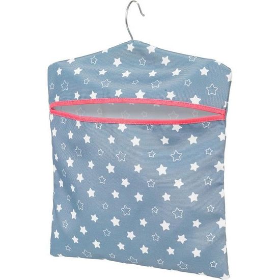 Lot De 2 Sacs à Pinces à Linge Réutilisables Avec Crochet - Rangement Pratique Pour Salle De Bain Et Cuisine
