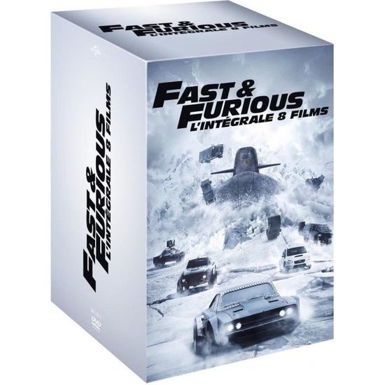 Coffret dvd fast and furious 1 a 8 integrale 2017 - Cdiscount DVD