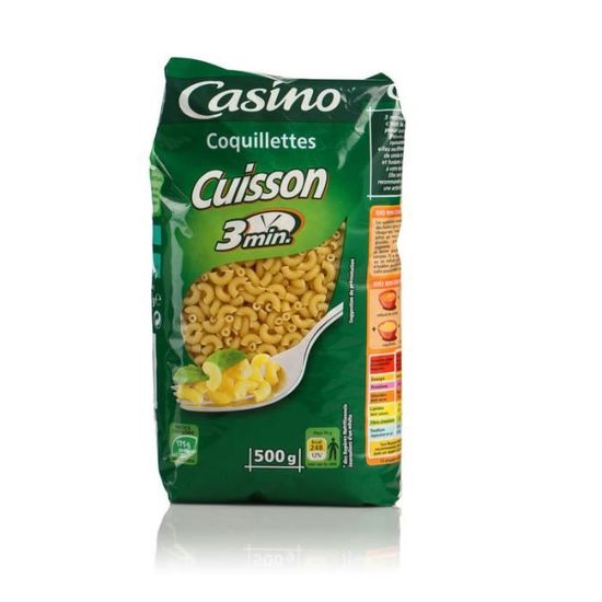 Coquillettes cuisson express - 500 g - Cdiscount Au quotidien