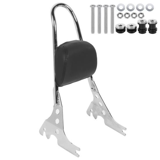 Porte-Bagages de Selle Solo Motherwell 7 Noir Mat Softail Fat Boy, Cross Bones 07/17 Porte-Bagages de Selle Solo Motherwell 7 Noir Mat Softail Fat Boy, Cross Bones 07/17