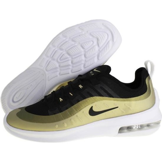 Baskets Nike Air Max Axis Homme Noir et Or Noir Cdiscount Chaussures