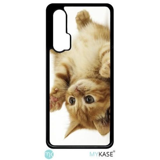 Coque Smartphone Petit Chaton Mignon Compatible Avec Huawei Nova 6 Plastique Bord Noir Cdiscount Telephonie