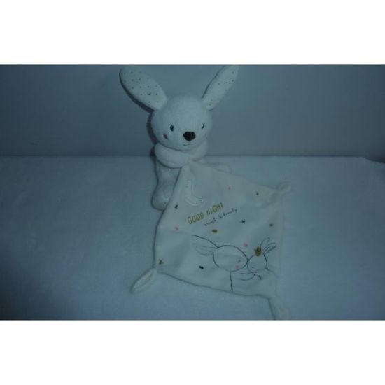 Doudou Lapin Peluche Roux – 25 Cm – Très Doux, Lavable Machine – Dès La Naissance