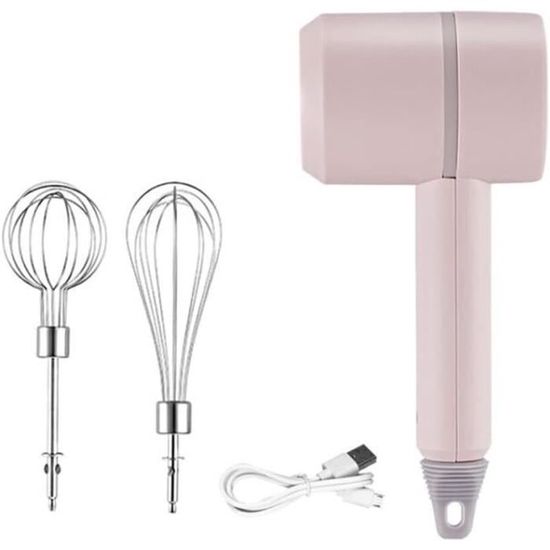 Batteur À Oeufs Électrique Usb Charge Portable Mélangeur Sans Fil