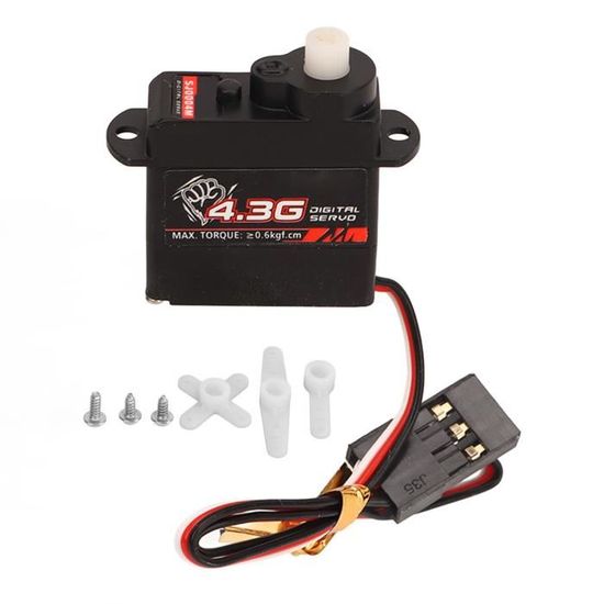 GOTOTOP Servo 17g JX PDI‑1171MG Servomoteur à Noyau à Engrenages en Métal 17g Pièces Améliorées